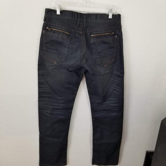 ROF Ring of Fire Slim Straight Men's Jeans Size 34X34 - Picture 4 of 13